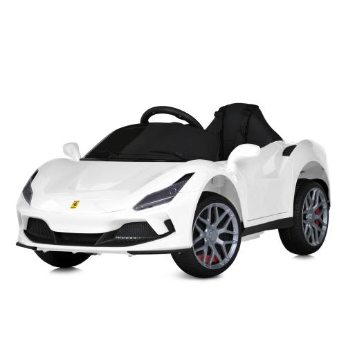 Машина M 5860EBLR-1 (1шт) 2,4G р/к, 1*12V9AH, 4*25W, MP3, USB, TF, BLUETOOTH, APP, EVA, шкіра, музика, світло, білий - Vitol Машина M 5860EBLR-1 (1шт) 2,4G р/к, 1*12V9AH, 4*25W, MP3, USB, TF, BLUETOOTH, APP, EVA, шкіра, музика, світло, білий