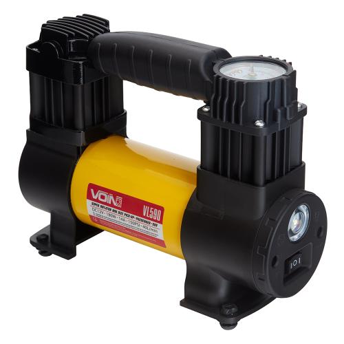 Компресор автомобільний "VOIN" VL-590 150psi/15Amp/40л/прикур./ліхтар - Vitol Компресор автомобільний "VOIN" VL-590 150psi/15Amp/40л/прикур./ліхтар