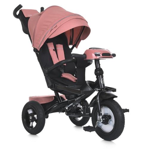 Велосипед MT 1007-7 (1шт) 3 кол.гума(12/10),оберт.сид.,3-точк.рем.безп.,USB/ВТ,пульт,світло,сумка,персиковий - Vitol Велосипед MT 1007-7 (1шт) 3 кол.гума(12/10),оберт.сид.,3-точк.рем.безп.,USB/ВТ,пульт,світло,сумка,персиковий