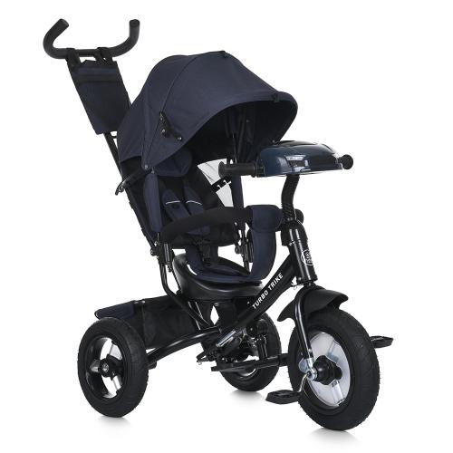 Велосипед MT 1006-9 (1шт) 3 кол.гума(12/10),USB/ВТ,пульт,світло,вільн.хід коліс,гальма,підшипн.,темно-синій - Vitol Велосипед MT 1006-9 (1шт) 3 кол.гума(12/10),USB/ВТ,пульт,світло,вільн.хід коліс,гальма,підшипн.,темно-синій