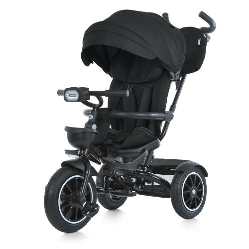 Велосипед ME 1193 MODENA Black (1шт) 3 кол.гума а.п. (12/10) поворот сид.,швидкоз'ємні кол.гальма,склад.кермо,світло,підшип.,сумка,чорний - Vitol Велосипед ME 1193 MODENA Black (1шт) 3 кол.гума а.п. (12/10) поворот сид.,швидкоз'ємні кол.гальма,склад.кермо,світло,підшип.,сумка,чорний