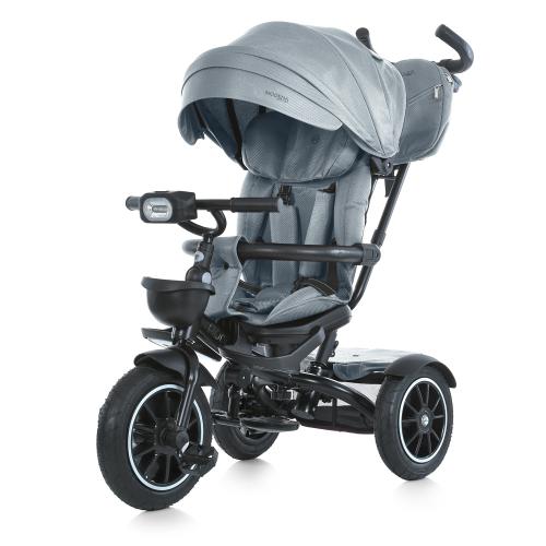 Велосипед ME 1193 MODENA Gray (1шт) 3 кол.гума а.п.(12/10) поворот сид.,швидкоз'ємні кол.гальма,склад.кермо,світло,підшип.,сумка,сірий - Vitol Велосипед ME 1193 MODENA Gray (1шт) 3 кол.гума а.п.(12/10) поворот сид.,швидкоз'ємні кол.гальма,склад.кермо,світло,підшип.,сумка,сірий