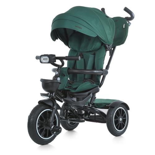 Велосипед ME 1193 MODENA Green (1шт) 3 кол.гума а.п.(12/10) поворот сид.,швидкоз'ємні кол.гальма,склад.кермо,світло,підшип.,сумка,зелений - Vitol Велосипед ME 1193 MODENA Green (1шт) 3 кол.гума а.п.(12/10) поворот сид.,швидкоз'ємні кол.гальма,склад.кермо,світло,підшип.,сумка,зелений