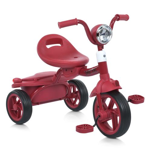 Велосипед MT 1037 Red (1шт) 3 колеса EVA 8/6д.,61-39-49,5см, муз,світло, червоний - Vitol Велосипед MT 1037 Red (1шт) 3 колеса EVA 8/6д.,61-39-49,5см, муз,світло, червоний
