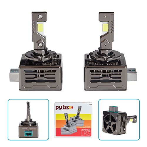 Лампы PULSO LR2-D3S/USA Bridgelux CSP chips/12V/2*55W/10000Lm/6000k - Vitol Лампы PULSO LR2-D3S/USA Bridgelux CSP chips/12V/2*55W/10000Lm/6000k