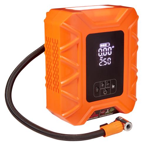 Компрессор "VOIN" VC-345CL 4in1/14.8V/37.0wh/10000mAh/Бустер/Повербанк/Ліхтар - Vitol Компрессор "VOIN" VC-345CL 4in1/14.8V/37.0wh/10000mAh/Бустер/Повербанк/Ліхтар