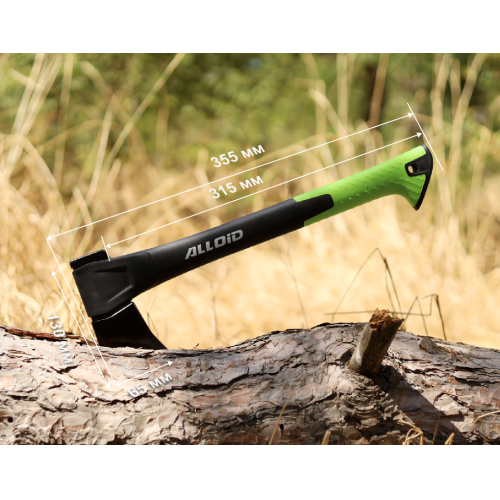 Alloid Pro. Сокира, ручка з фібергласу 450 г, 35см (AX-1435) - Vitol Alloid Pro. Сокира, ручка з фібергласу 450 г, 35см (AX-1435)