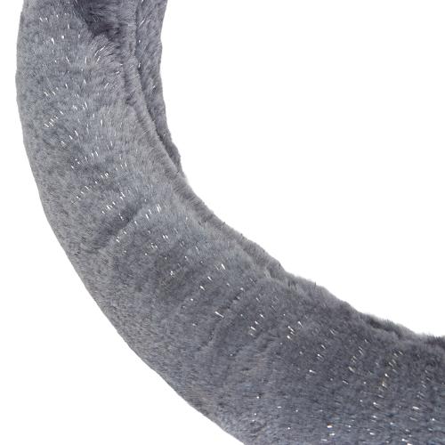 Чехол руля VLOD-21F01 GY M сер/БО/мех - Vitol Чехол руля VLOD-21F01 GY M сер/БО/мех