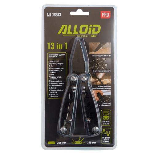Alloid. Мультитул 13 в 1 - Vitol Alloid. Мультитул 13 в 1