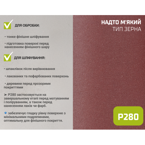Наждачний папір на тканинній основі, 115мм х 5м, зерно 280, Alloid - Vitol Наждачний папір на тканинній основі, 115мм х 5м, зерно 280, Alloid