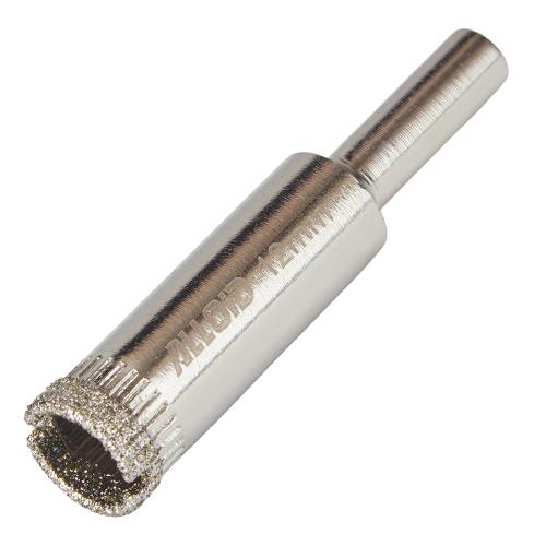 Alloid Base. Сверло корончатое алмазное по стеклу и керамике  12мм (2шт) - Vitol Alloid Base. Сверло корончатое алмазное по стеклу и керамике  12мм (2шт)