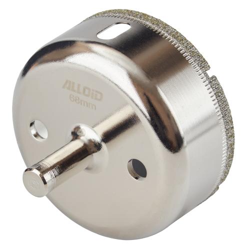 Alloid Base. Сверло корончатое алмазное по стеклу и керамике  68мм - Vitol Alloid Base. Сверло корончатое алмазное по стеклу и керамике  68мм