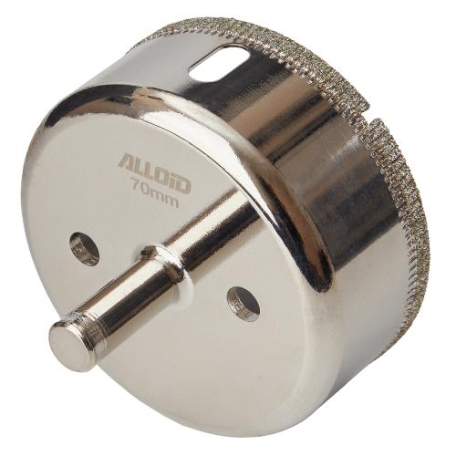 Alloid Base. Сверло корончатое алмазное по стеклу и керамике  70мм - Vitol Alloid Base. Сверло корончатое алмазное по стеклу и керамике  70мм