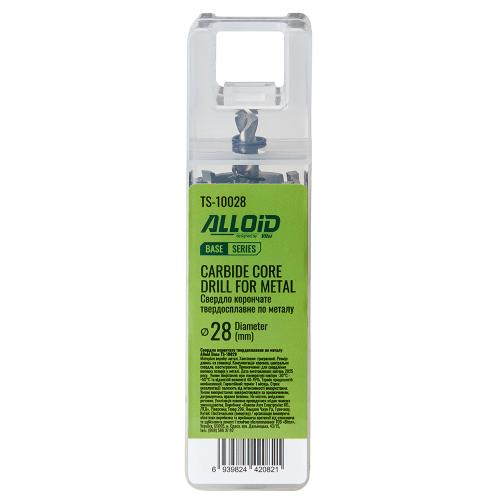 Alloid Base. Сверло корончатое твердосплавное по металлу  28мм - Vitol Alloid Base. Сверло корончатое твердосплавное по металлу  28мм