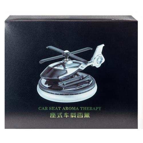 Багаторазовий ароматизатор гелікоптер на сонячній батареї, червоний - Vitol Багаторазовий ароматизатор гелікоптер на сонячній батареї, червоний