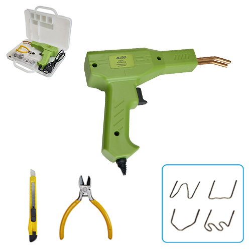 Набір для ремонту пластика 220В 50Вт, 200 скоб Alloid, серія Base - Vitol Набір для ремонту пластика 220В 50Вт, 200 скоб Alloid, серія Base