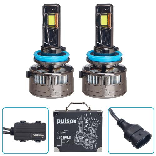 Лампы PULSO LF4-H11/H8/H9/H16/Flip Chip/12V/300W/100000Lm/6000k - Vitol Лампы PULSO LF4-H11/H8/H9/H16/Flip Chip/12V/300W/100000Lm/6000k