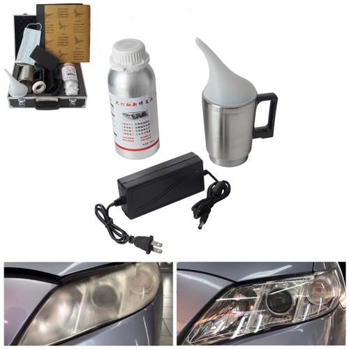 Набір для хімічного полірування фар в кейсі (полірування парою) - Vitol Набір для хімічного полірування фар в кейсі (полірування парою)