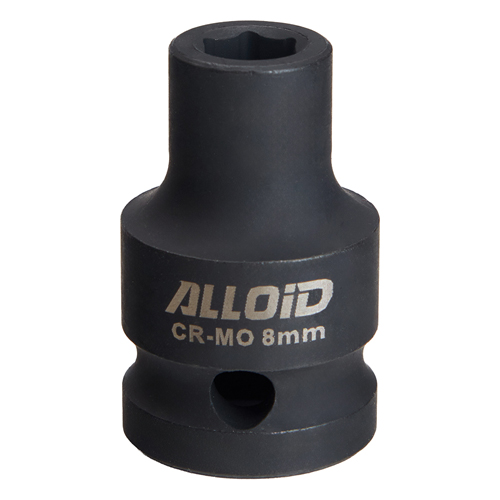 Alloid.Торцевая головка ударная 1/2",  8 мм. - Vitol Alloid.Торцевая головка ударная 1/2",  8 мм.