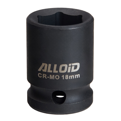 Торцева головка ударна 1/2"DR, 18 мм. Alloid. GU-50118 - Vitol Торцева головка ударна 1/2"DR, 18 мм. Alloid. GU-50118