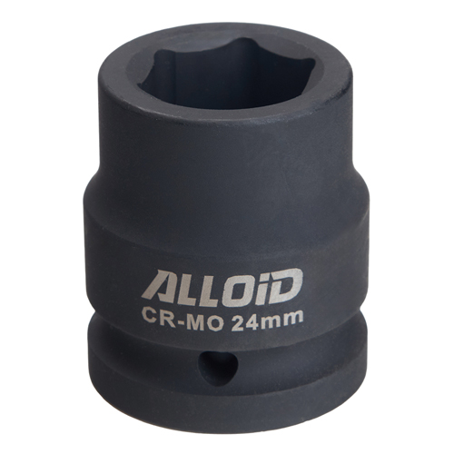 Торцева головка ударна 1/2"DR, 24 мм. Alloid. GU-50124 - Vitol Торцева головка ударна 1/2"DR, 24 мм. Alloid. GU-50124
