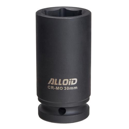 Alloid.Торцевая головка ударная высокая 3/4", 30 мм. - Vitol Alloid.Торцевая головка ударная высокая 3/4", 30 мм.