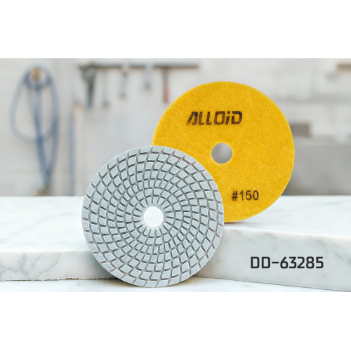 Alloid Pro. Круг алмазный шлифовальный на липучке 100 мм, зерно 150 - Vitol Alloid Pro. Круг алмазный шлифовальный на липучке 100 мм, зерно 150