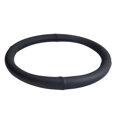 Чехол руля  VLOD-A2699 BK L черн/БО - Vitol Чехол руля  VLOD-A2699 BK L черн/БО