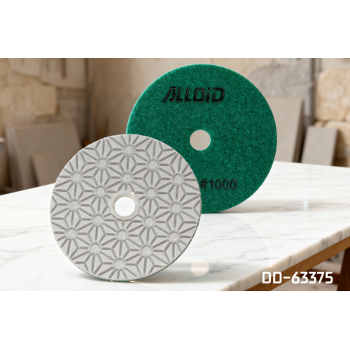 Alloid Pro. Круг алмазний шліфувальний на липучці STAR 100 мм, зерно 1000 - Vitol Alloid Pro. Круг алмазний шліфувальний на липучці STAR 100 мм, зерно 1000