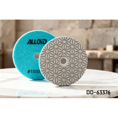 Alloid Pro. Круг алмазный шлифовальный на липучке STAR 100 мм, зерно 1500 - Vitol Alloid Pro. Круг алмазный шлифовальный на липучке STAR 100 мм, зерно 1500