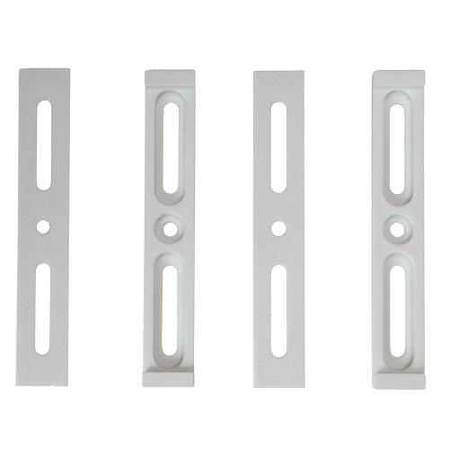 Держатель номера безкорпусной пластиковый белый - Vitol Держатель номера безкорпусной пластиковый белый