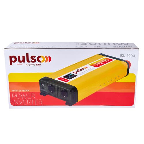 .  PULSO/ISU-3000/12V-220V/3000WLCD/USB-5VDC2.0A/./