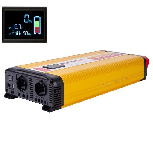 .  PULSO/ISU-3000/12V-220V/3000WLCD/USB-5VDC2.0A/./