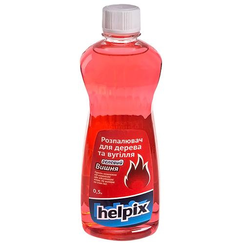 Розпалювач для дерева та вугілля HELPIX 500 мл (гелевий) ВИШНЯ - Vitol Розпалювач для дерева та вугілля HELPIX 500 мл (гелевий) ВИШНЯ