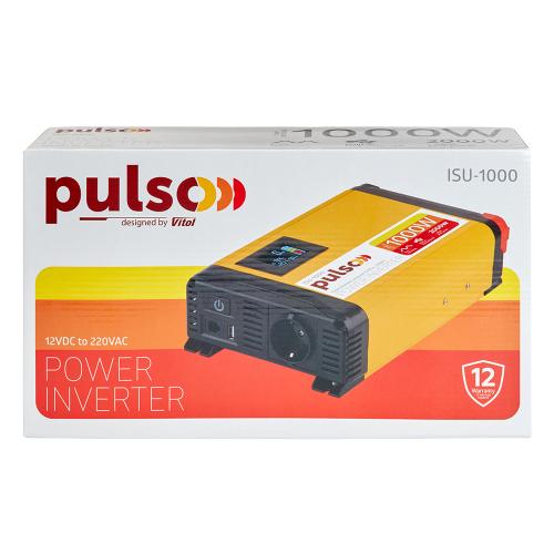 ��������. ���������� PULSO/ISU-1000/12V-220V/1000W/USB-5VDC2.0A/���.�����/������