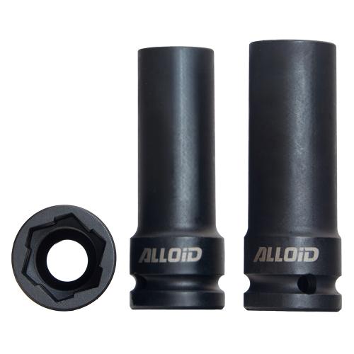 Alloid. Ударні головки для пошкоджених болтів і гайок 1/2" (17 / 19 / 21 мм) - Vitol Alloid. Ударні головки для пошкоджених болтів і гайок 1/2" (17 / 19 / 21 мм)