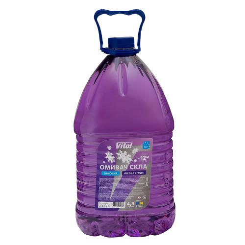 Омыватель стекол зимний VITOL "-12" Лесная Ягода 4,5л - Vitol Омыватель стекол зимний VITOL "-12" Лесная Ягода 4,5л