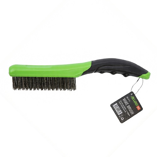 Alloid Pro. Щітка дротяна 4-х рядна, пластикова ручка - Vitol Alloid Pro. Щітка дротяна 4-х рядна, пластикова ручка