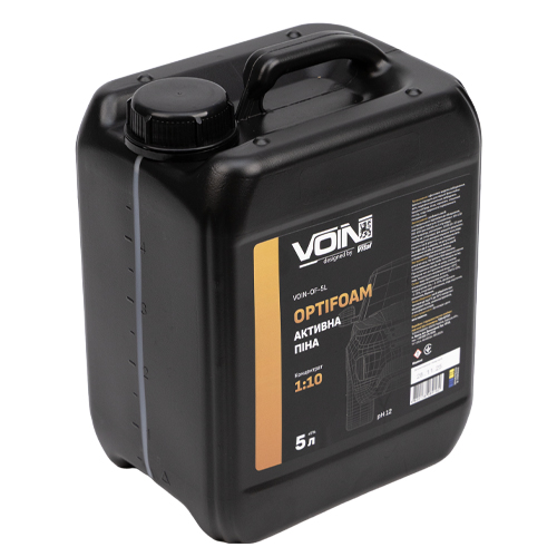 Активна піна VOIN OptiFoam 1:8-1:10 5л - Vitol Активна піна VOIN OptiFoam 1:8-1:10 5л