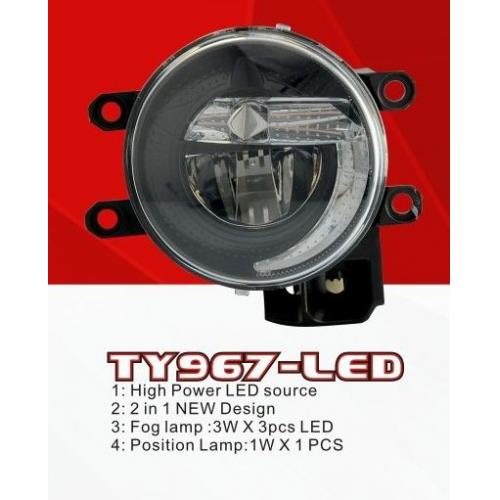  .  Toyota Cars/TY-967L/LED-12V9W+2W/FOG+Position Lamp/.  (TY-967-LED 21)