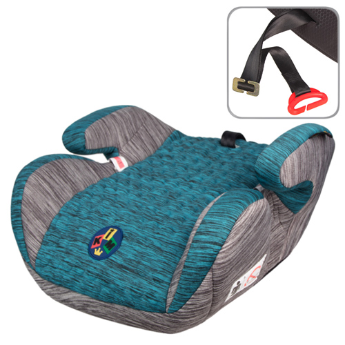 Автокресло-бустер детское KIM 4607-4587 (22-36 кг) группа 2-3 Strap Grey-Blue (4607-4587 Strap Grey-Blue) Автокресло-бустер детское KIM 4607-4587 (22-36 кг) группа 2-3 Strap Grey-Blue (4607-4587 Strap Grey-Blue)