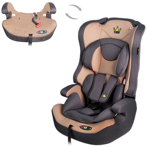 Автокресло детское KIM 4578-4575 HB616 (9-36 кг) группа 1-2-3 Grey-Beige (4578-4575 Grey-Beige) Автокресло детское KIM 4578-4575 HB616 (9-36 кг) группа 1-2-3 Grey-Beige (4578-4575 Grey-Beige)