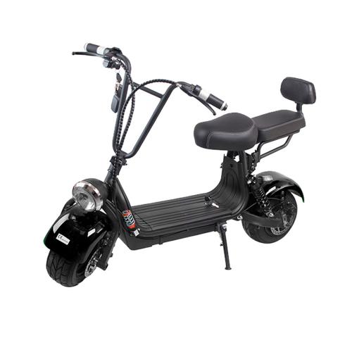 Электроскутер Citycoco Light 800W, 48V8.8Ah, Black (r804q/800Bk) Электроскутер Citycoco Light 800W, 48V8.8Ah, Black (r804q/800Bk)