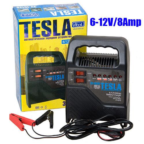 Зарядное устр-во TESLA ЗУ-15120 6-12V/8A/15-120AHR/светодиодн.индик. Зарядное устр-во TESLA ЗУ-15120 6-12V/8A/15-120AHR/светодиодн.индик.