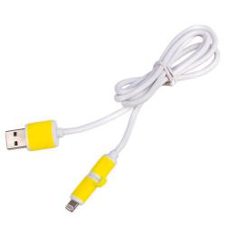  PULSO USB - Micro USB/Apple 1m yellow ()