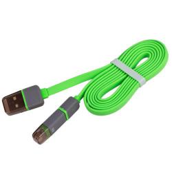  PULSO USB - Micro USB/Apple 1m green () (CP-002GN)