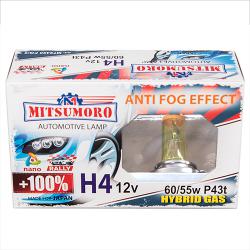  MITSUMORO 4 12v   60/55w P43t +100 anti fog effect (, ) (M72420 FG/2)