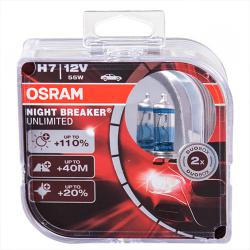  OSRAM Night Breaker Unlimited +110% H7 12V 55W PX26d