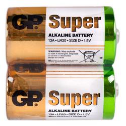  GP SUPER ALKALINE 1.5V 13A-S2 , LR20, D (4891199006456/9061)
