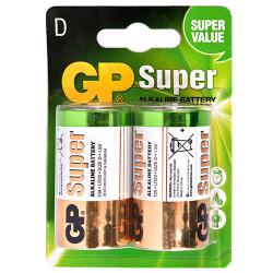  GP SUPER ALKALINE 1.5V 13A-U2 , LR20, D (4891199000003)